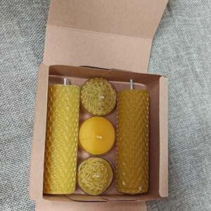 Caja de velas mixta
